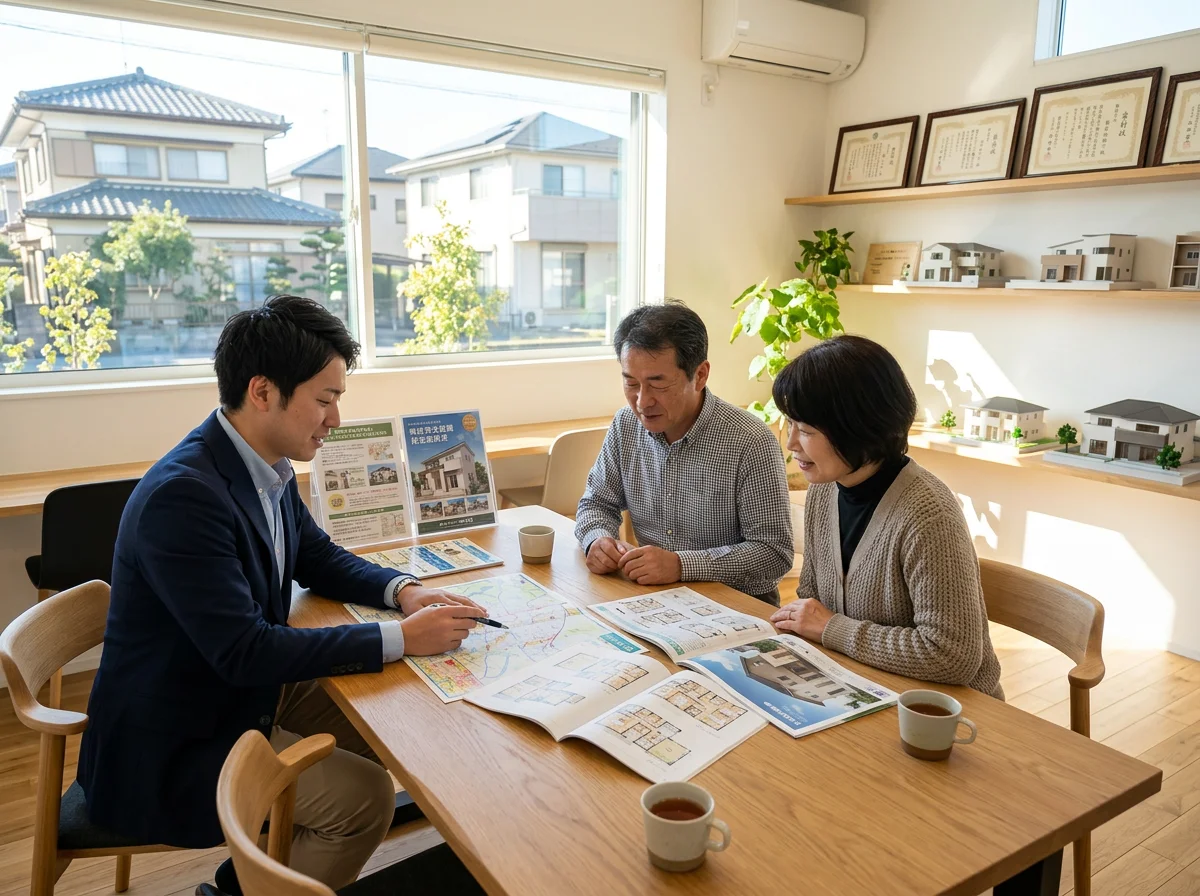 草刈り後に地面と境界が見える土地の様子